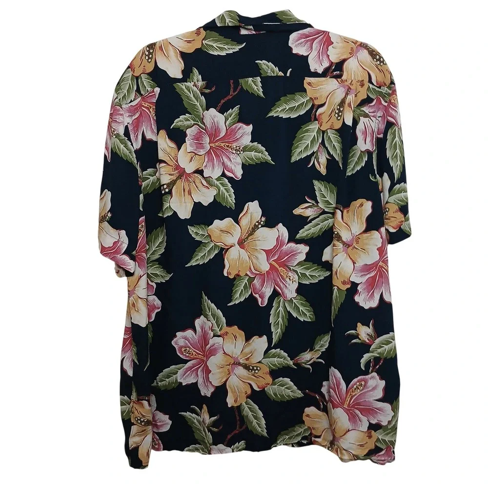 Polo Ralph Lauren Men's XXL Tropical‎ Floral Hawaiian Button Down Shirt